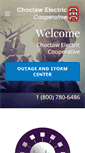 Mobile Screenshot of choctawelectric.net